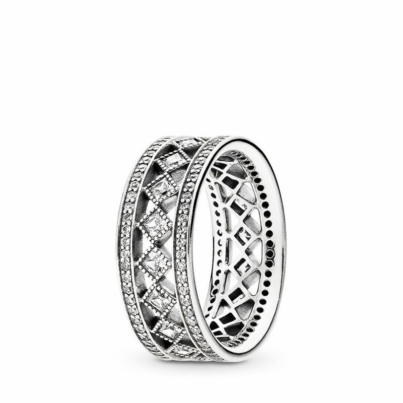 Pandora Australia Vintage Fascination Stackable Ring - Sterling Silver | FNEOCP716